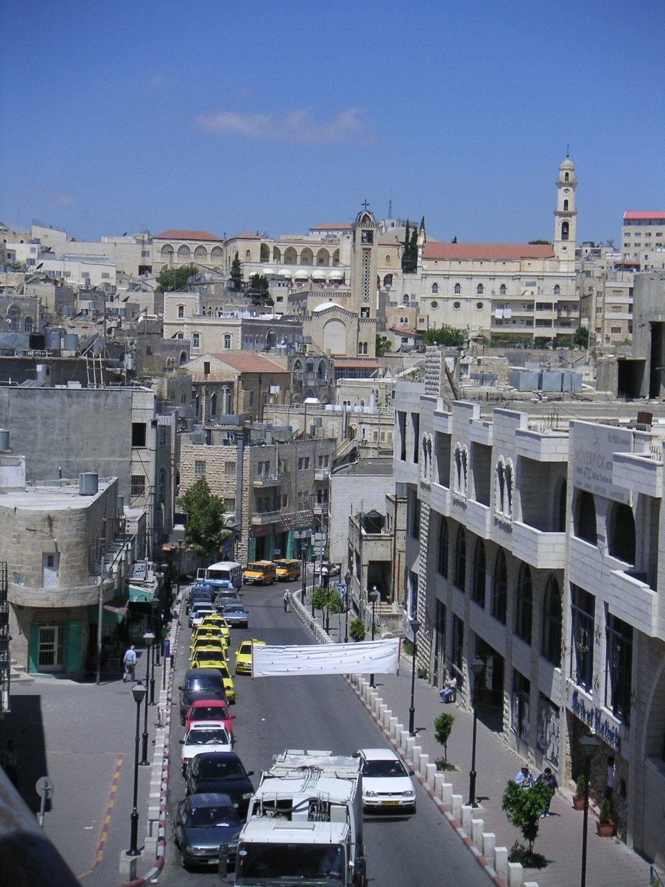 Foto fra Betlehem, Israel – Bethlehem-street2