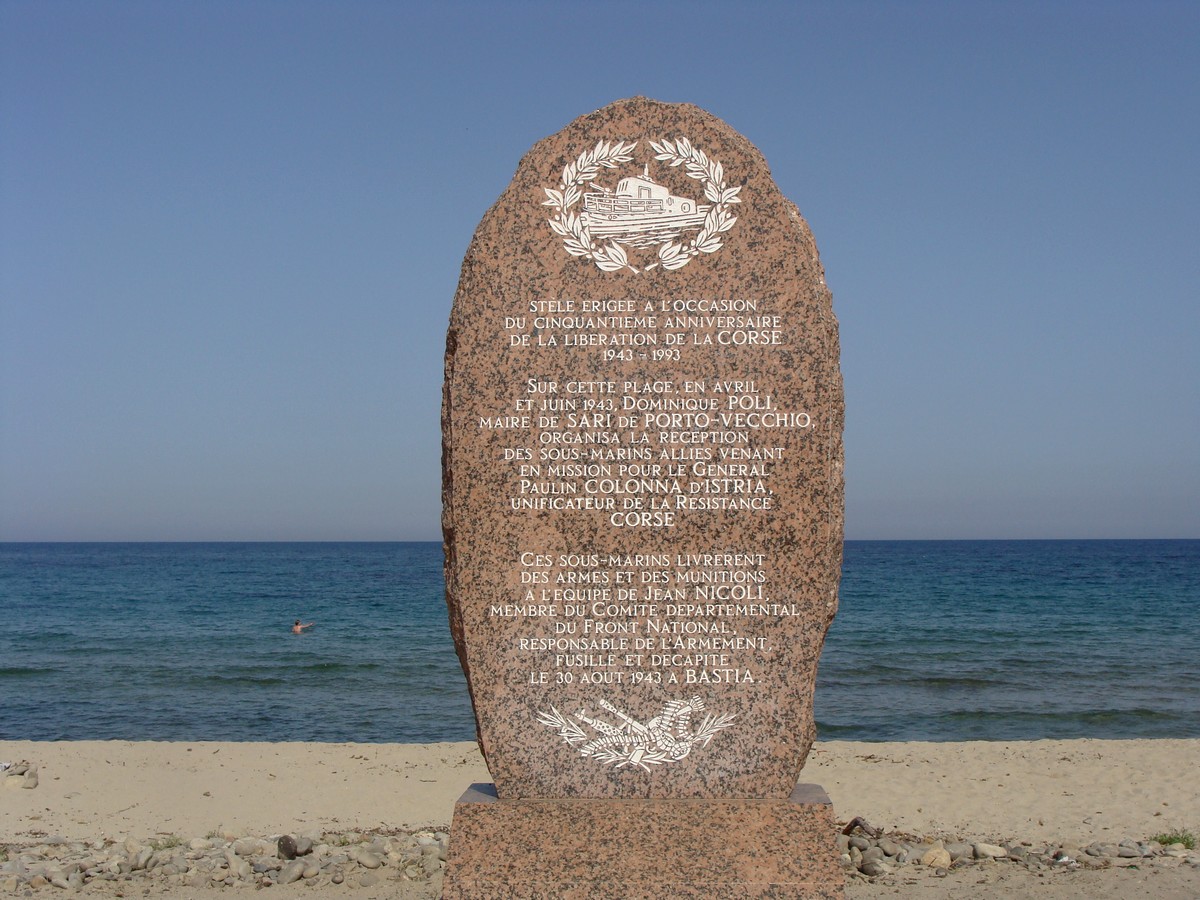Foto fra Korsika, Frankrike – Monument-Solaro