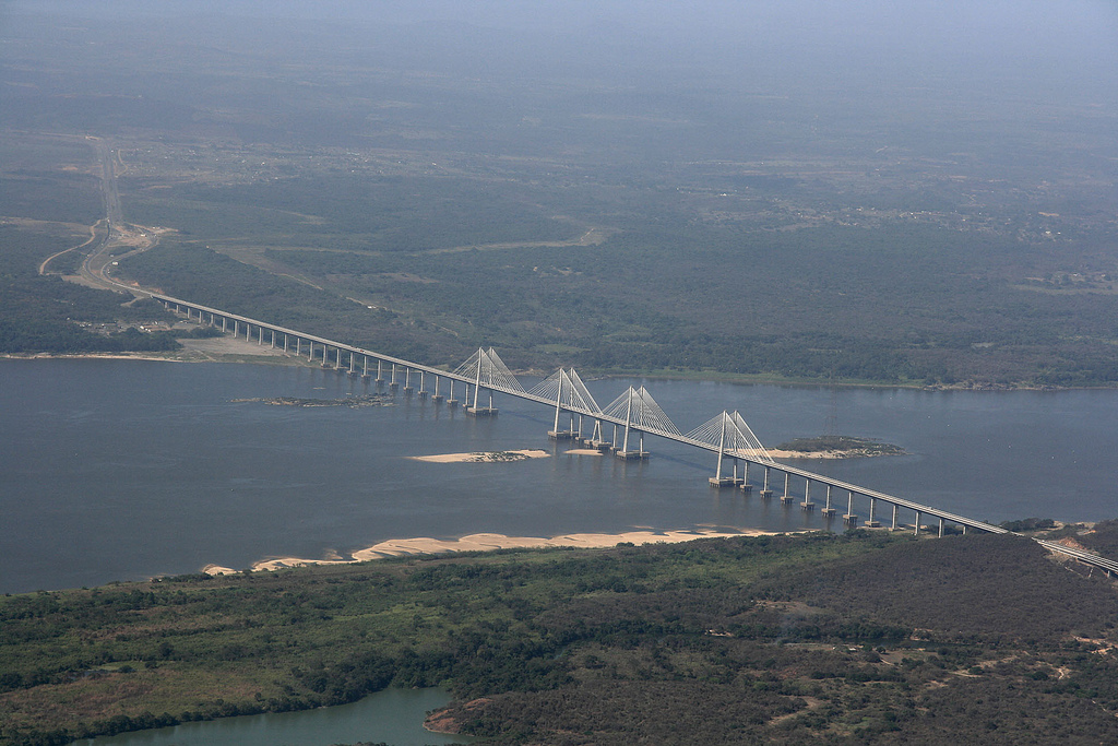 Foto fra Río Orinoco, Venezuela – Orinoco Bridge