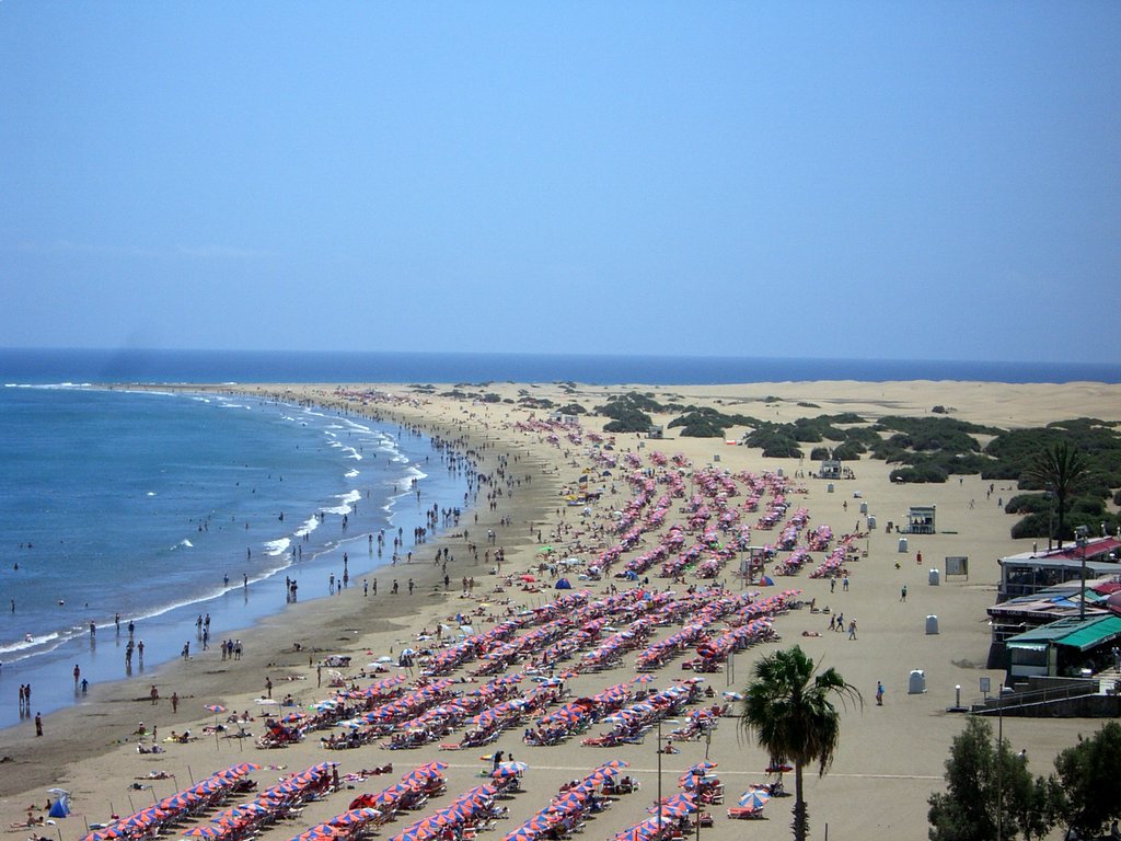 Foto fra Maspalomas, Kanariøyene – Playa del ingles gran canaria