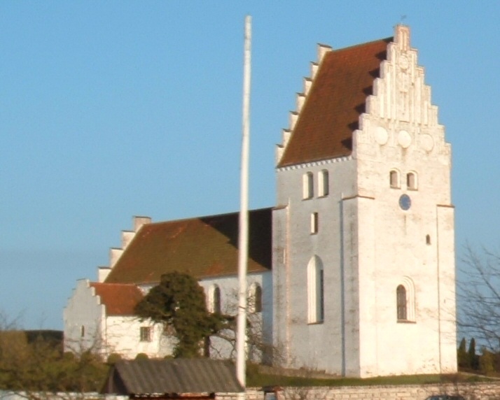 Foto fra Møn, Danmark – Elmelundekirke