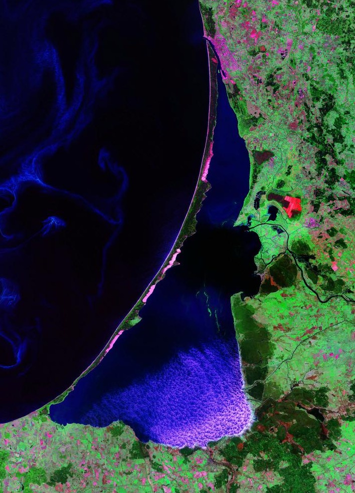 Foto fra Curonian Spit, Litauen – Curonian Lagoon