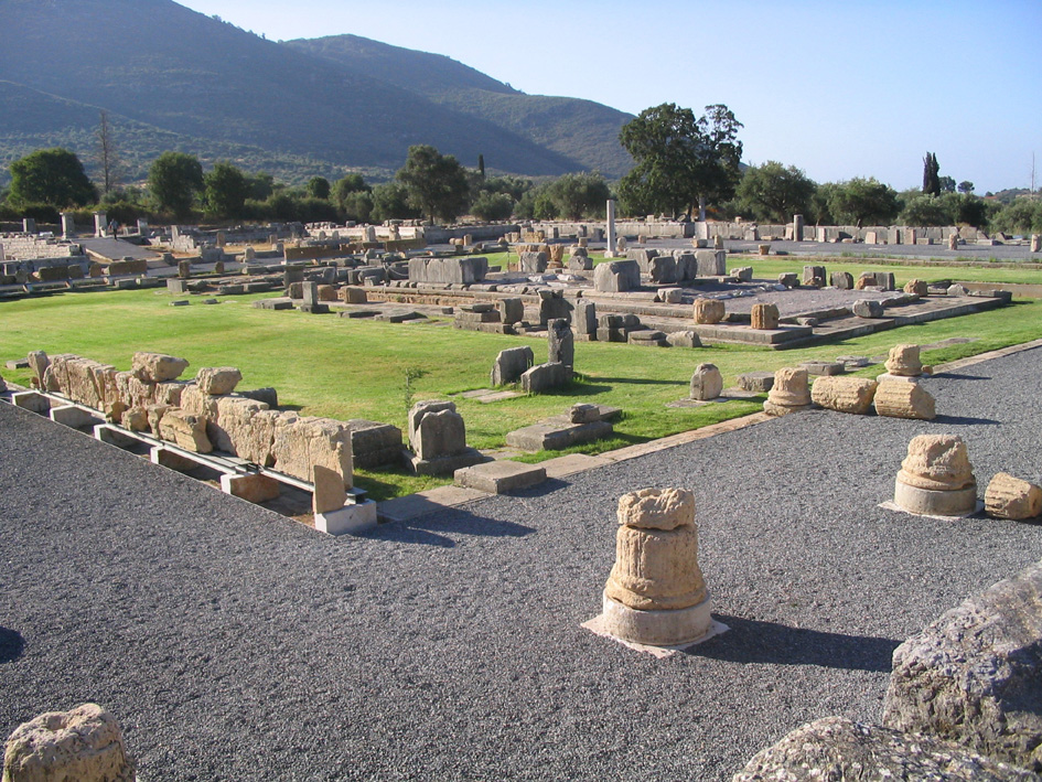 Foto fra Peloponnes, Hellas – Messeneasklepeion