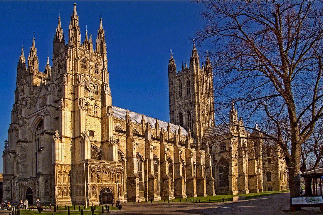 Foto fra Canterbury, England – Canterbury-cathedral-wyrdlight