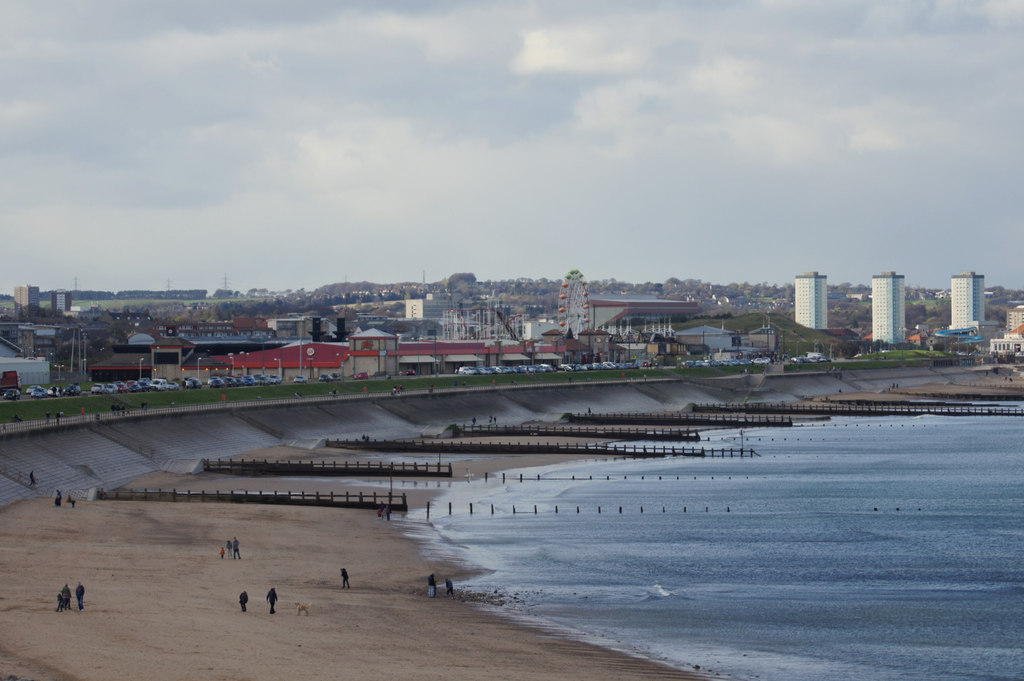 Foto fra Aberdeen, Skottland – Aberdeen beach - geograph.org.uk - 3929234