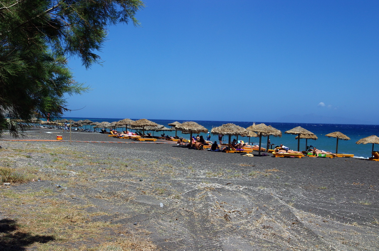 Foto fra Perissa, Hellas – GR-santorini-perissa-strand