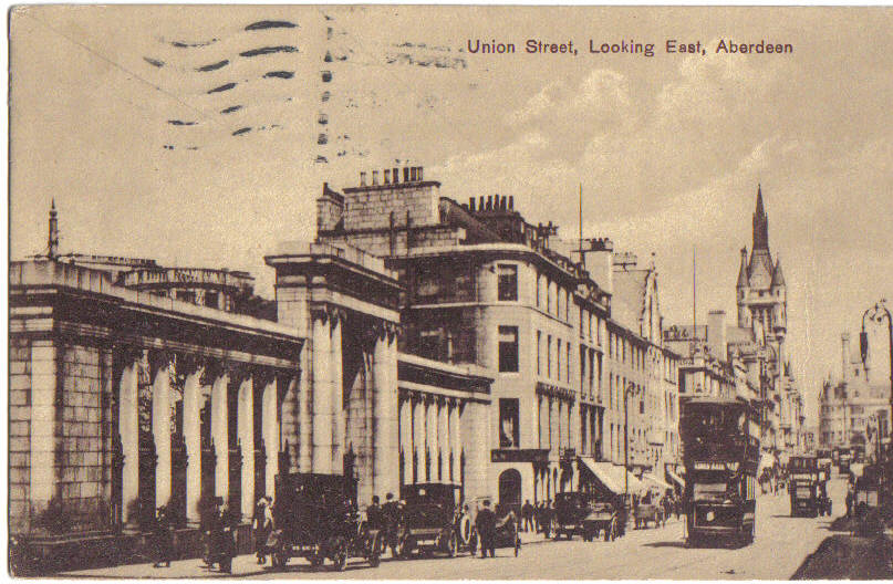 Foto fra Aberdeen, Skottland – Aberdeen, Union Street, Tram 9