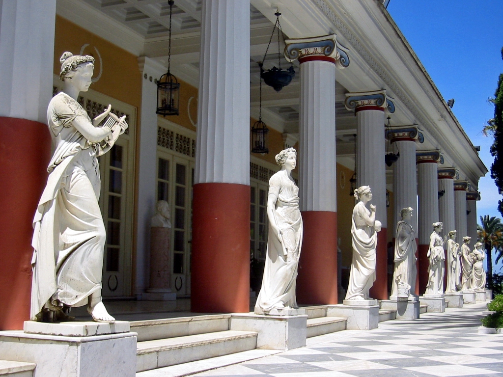 Foto fra Korfu, Hellas – Achilleion Terrace Corfu