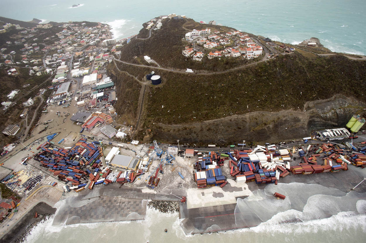 Foto fra Sint Maarten – Hurricane Irma on Sint Maarten (NL) 01