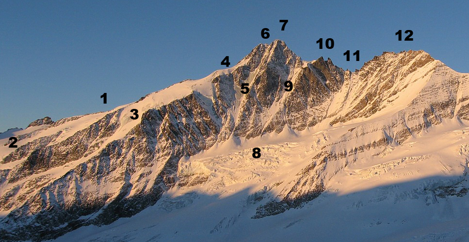 Foto fra Grossglockner, Østerrike – Großglockner Northeast