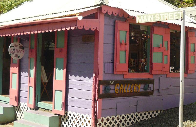 Foto fra Road Town, De britiske Jomfruøyene – Main Street Road Town Tortola