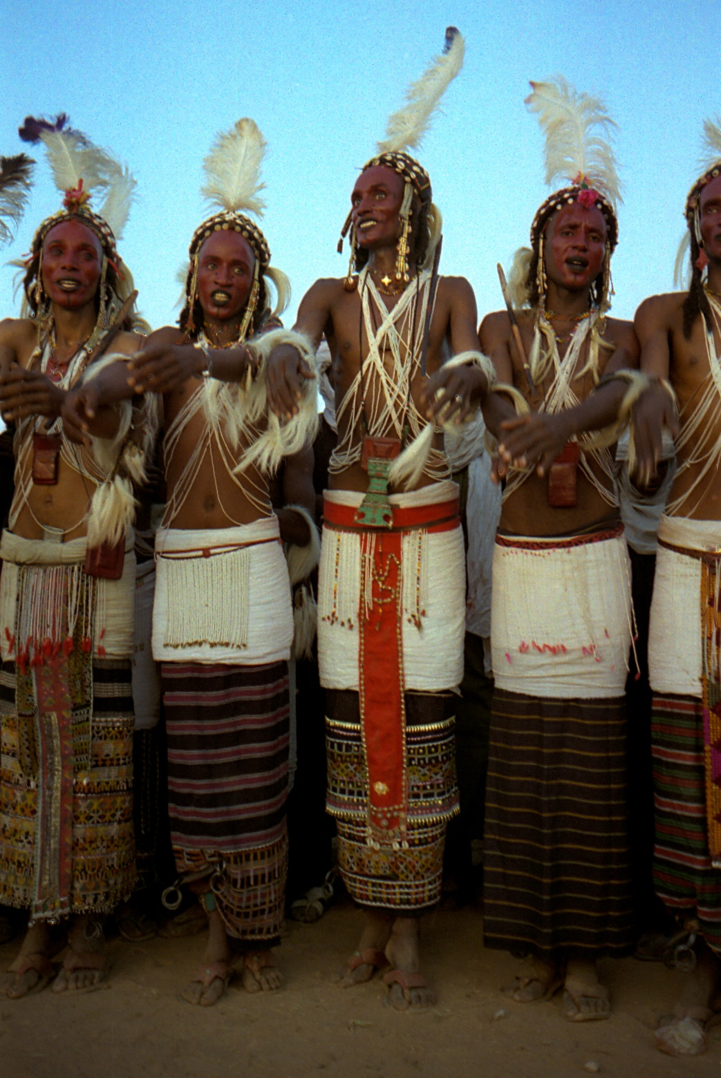 Foto fra Niger – 1997 274-5 Gerewol