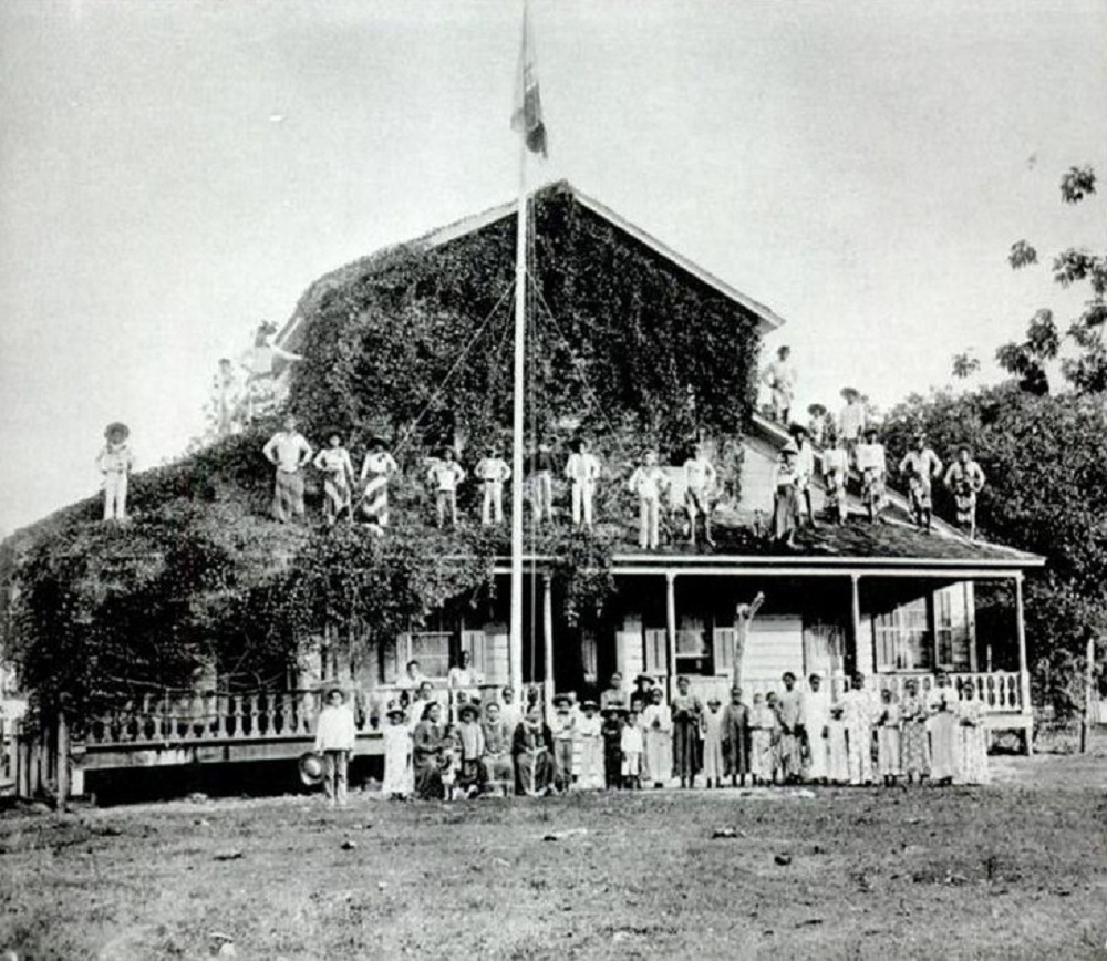 Foto fra Huahine, Tahiti – Royal residence of the Queen of Huahine at Fare
