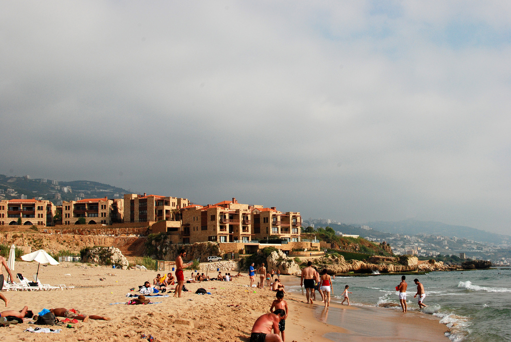 Foto fra Byblos, Libanon – Byblos beach
