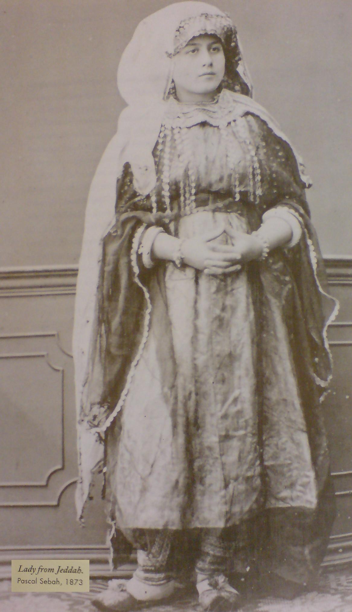 Foto fra Jiddah, Saudi-Arabia – A Lady from Jeddah 1873
