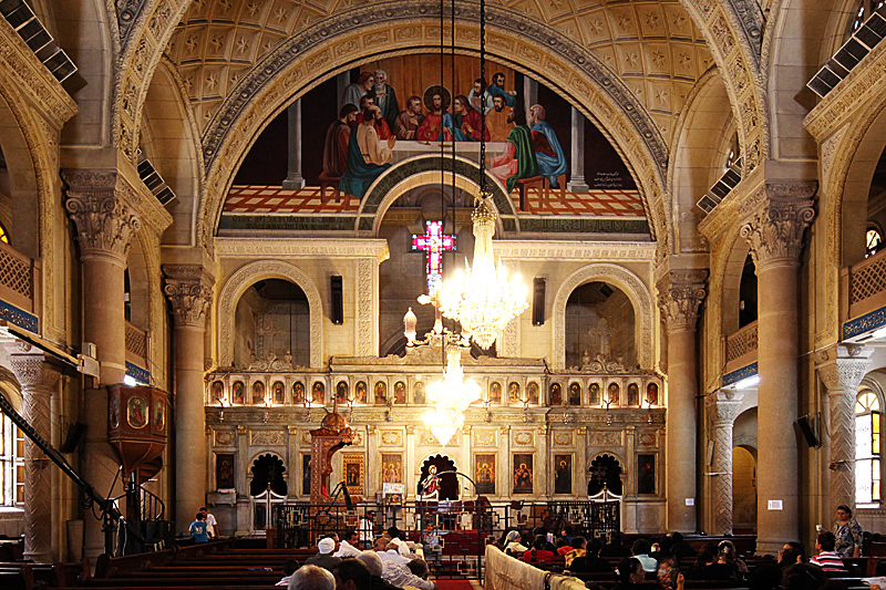 Foto fra Alexandria, Egypt – AlexMarkCathedralInside2