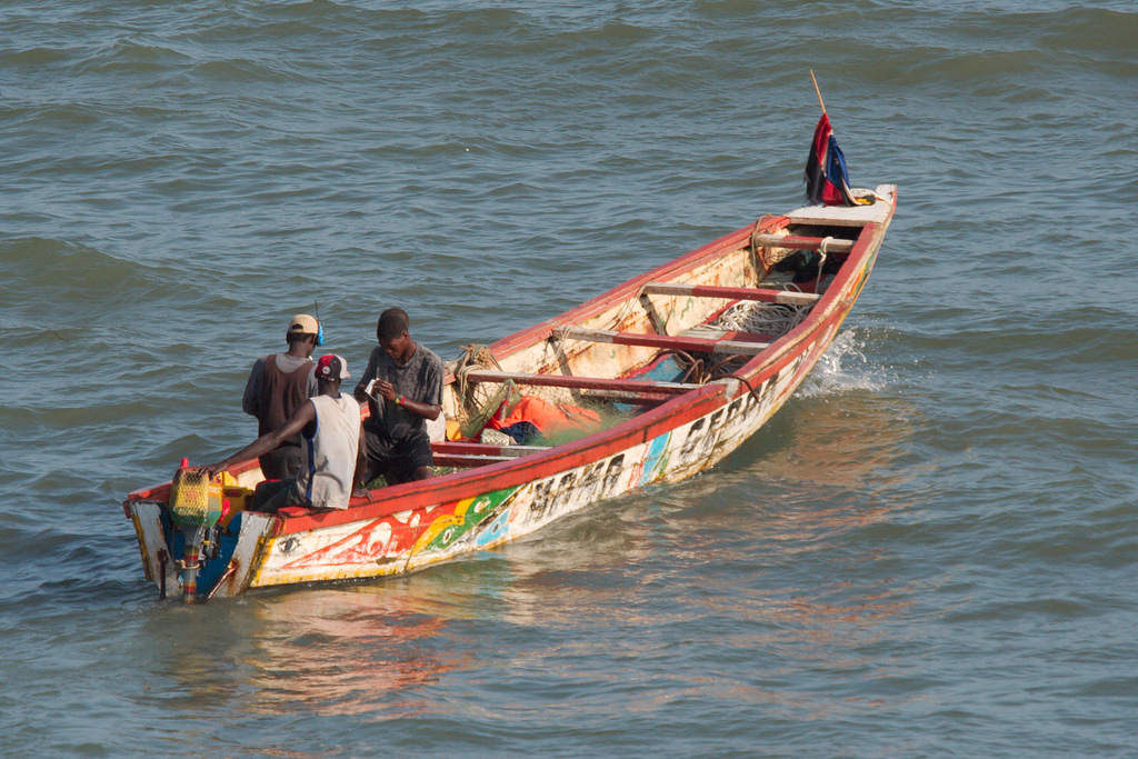 Foto fra Gambia – Fishing boat The Gambia