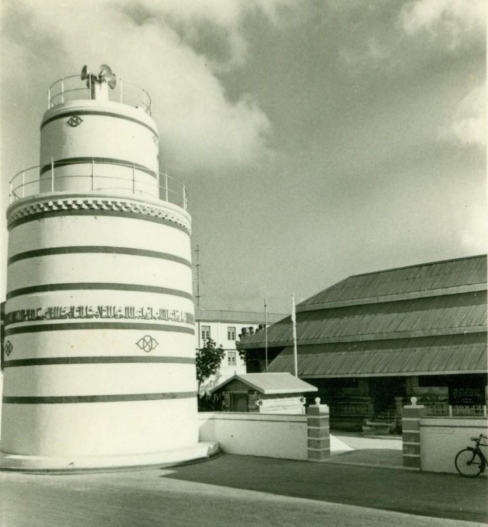 Foto fra Malé, Maldivene – Friday mosque minaret Male1981