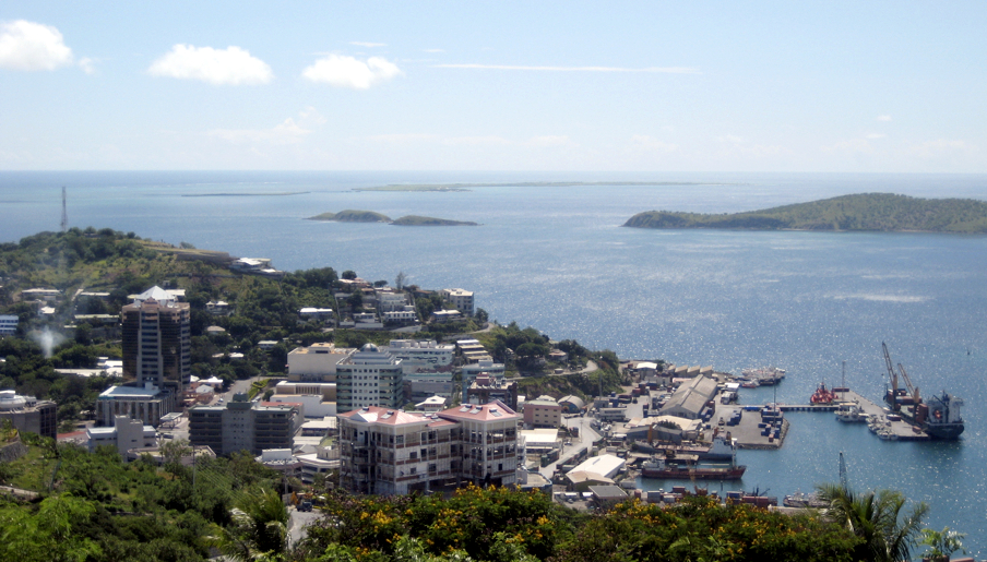 Foto fra Port Moresby, Papua Ny-Guinea – Port Moresby Town2 Mschlauch