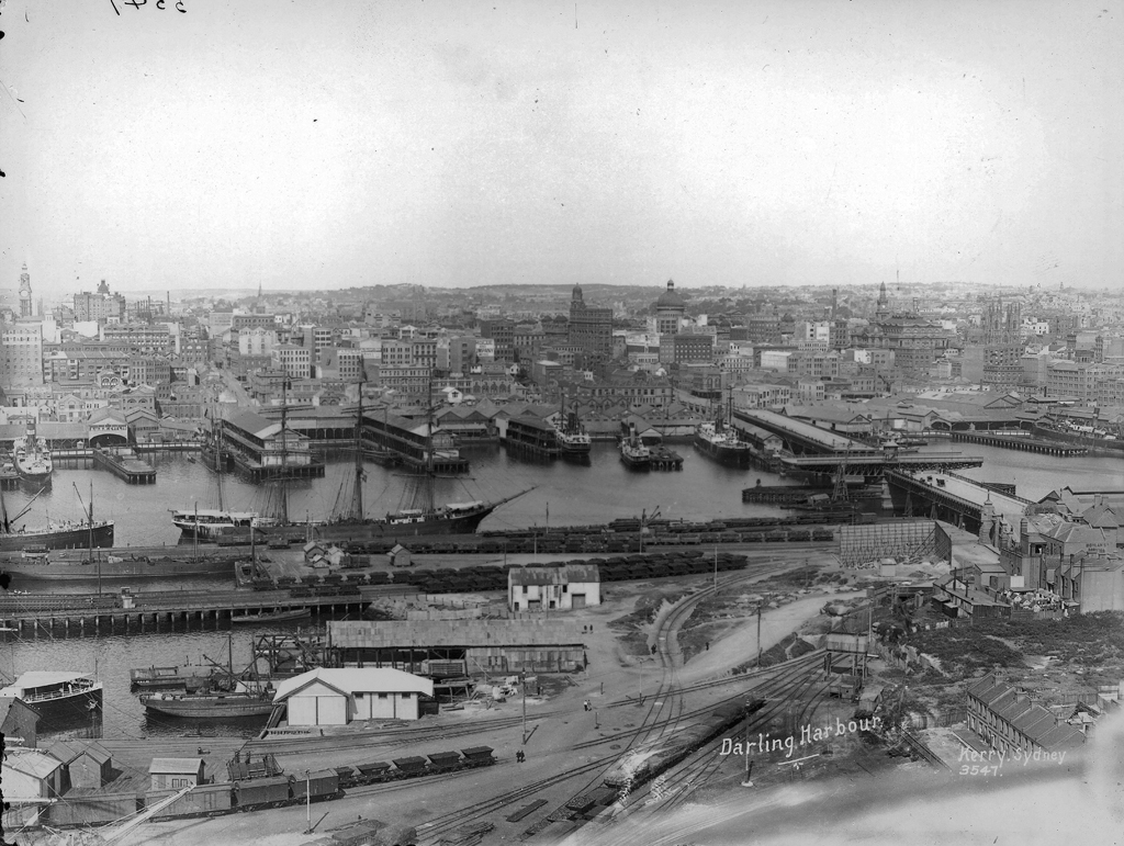 Foto fra Sydney harbour, Australia – Darling Harbour, 1900