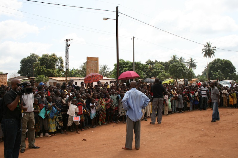 Foto fra Bangui, Den sentralafrikanske republikk – People at the Bangui Local School