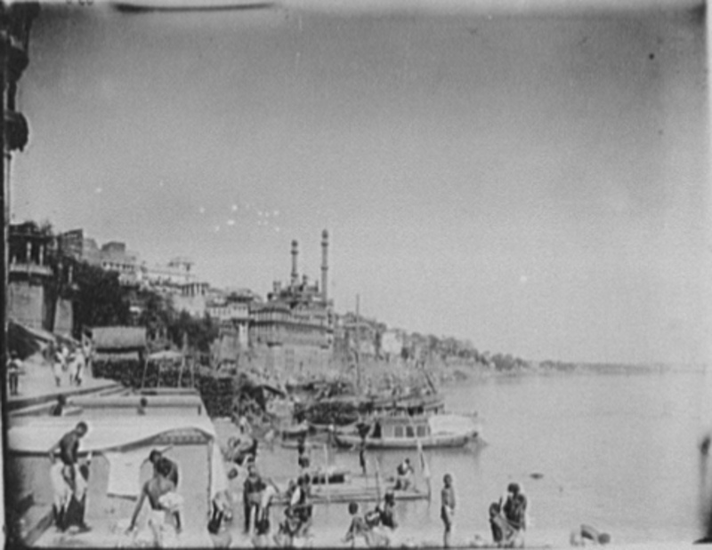 Foto fra Varanasi, India – Benares - riverfront - edit LCCN2004707379