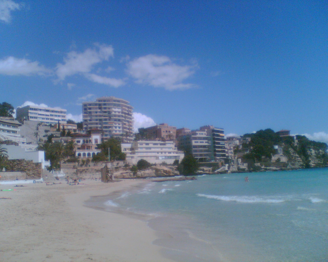 Foto fra Cala Mayor, Spania – Playa Cala Mayor - panoramio