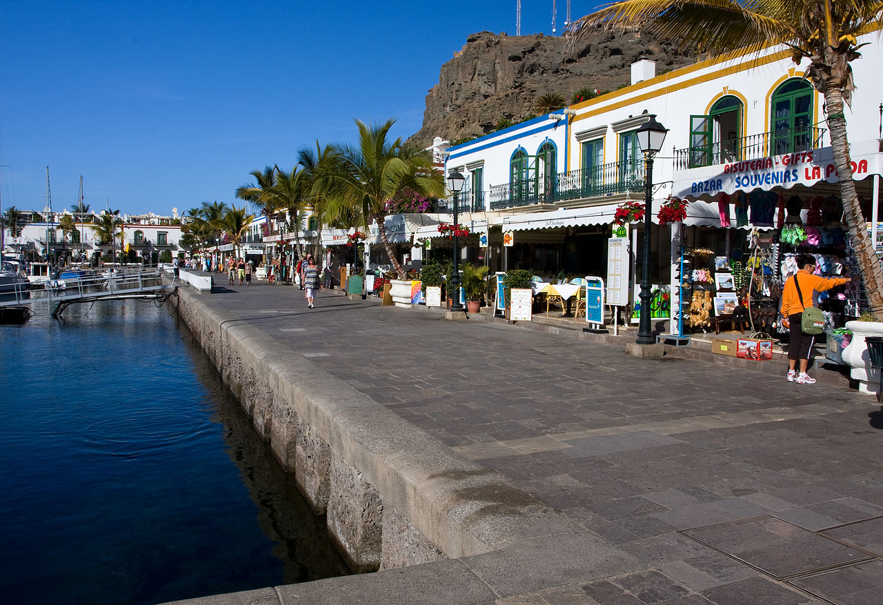 Puerto de Mogan i Kanariøyene