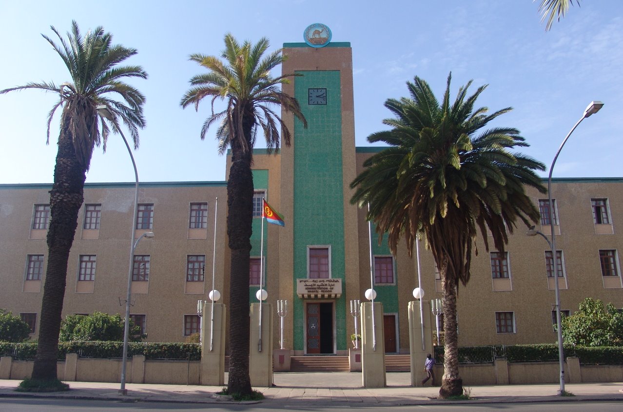 Foto fra Eritrea – Eritrea - Government building, Asmara