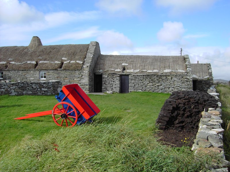 Foto fra Shetlandsøyene, Skottland – Shetland crofthouse museum