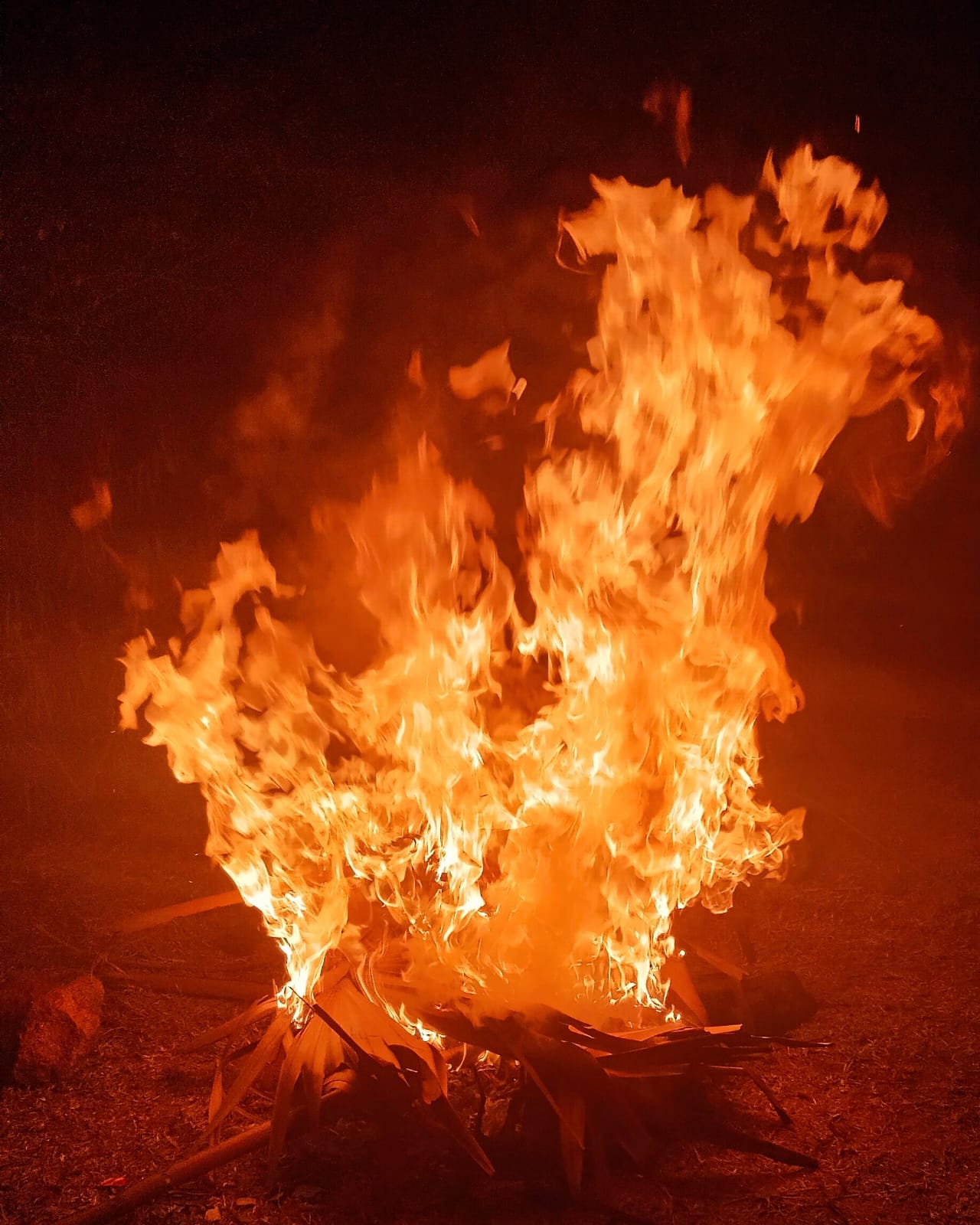 Foto fra Russland – Camp fire.. so very hot
