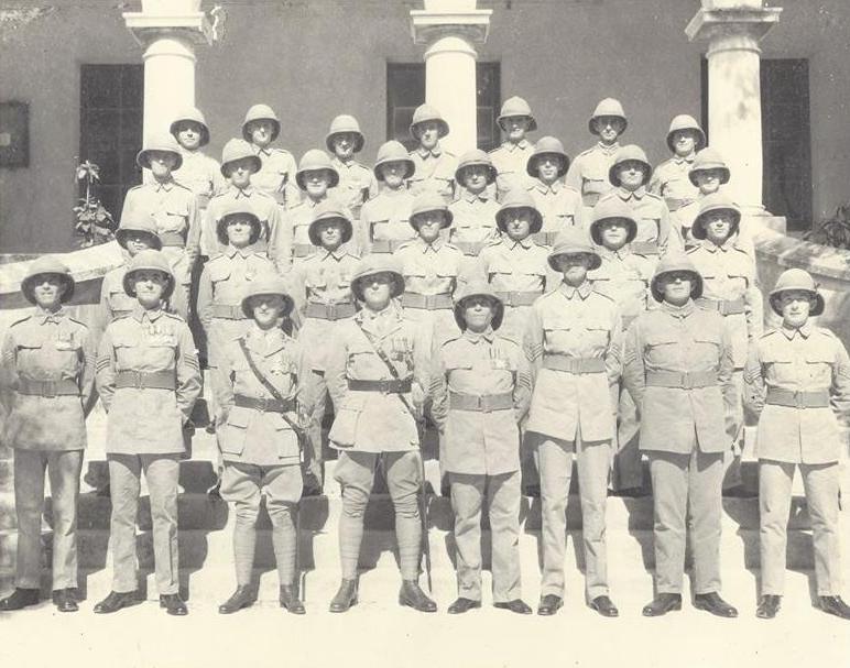 Foto fra Hamilton, Bermuda – Bermuda Volunteer Engineers 1934