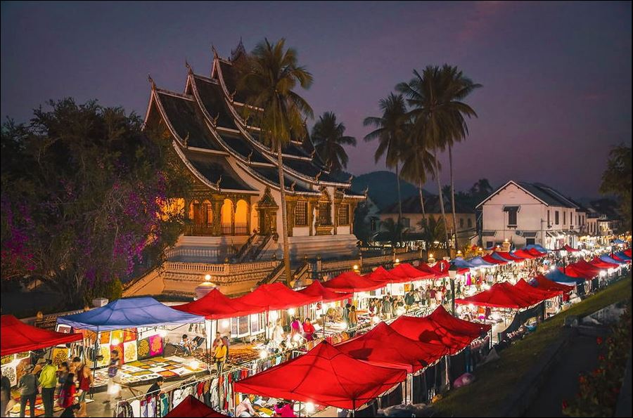 Foto fra Luang Prabang, Laos – Luang Prabang Night Market