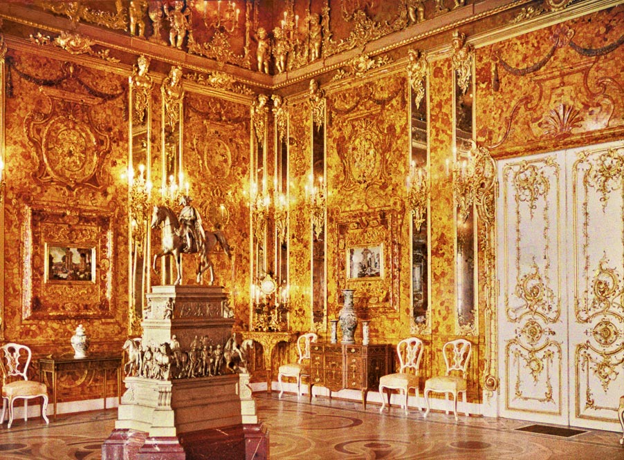 Foto fra St. Petersburg, Russland – Andrey Zeest - Amber Room 2 (autochrome)