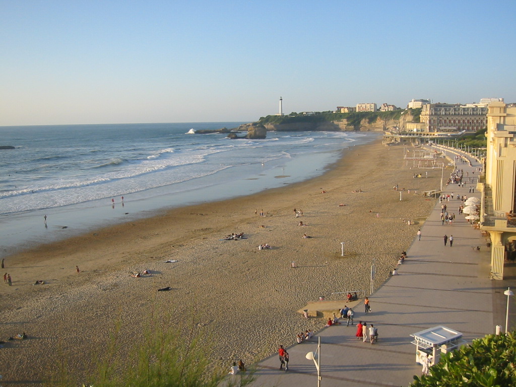 Foto fra Biarritz, Frankrike – Grande Plage de Biarritz