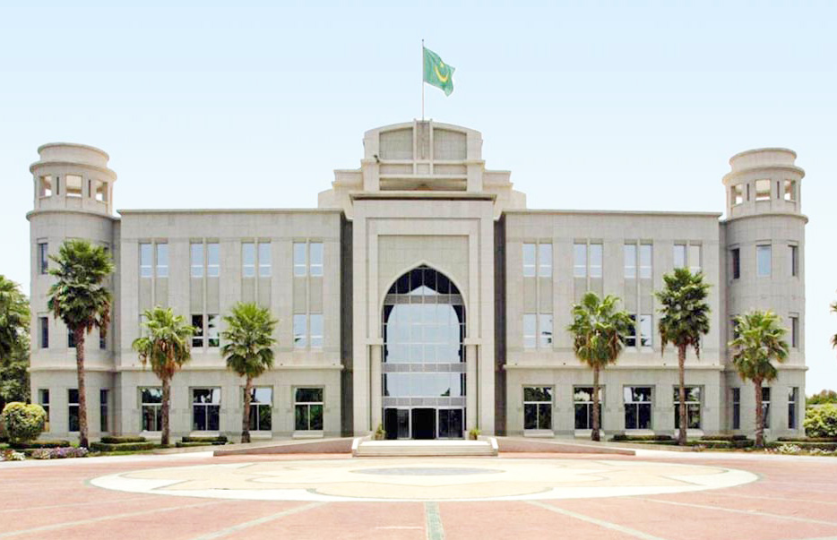 Foto fra Nouakchott, Mauritania: Mauritania-presidential-palace-Le-Palais-Présidentiel-Nouakchott