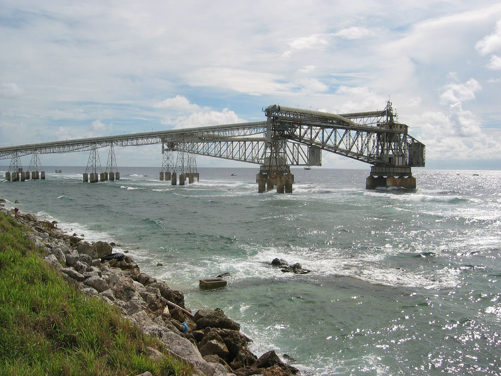 Foto fra Nauru – Phosphate loading station Nauru
