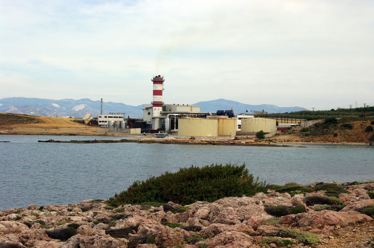 Foto fra Naoussa, Hellas – GR-paros-kraftwerk