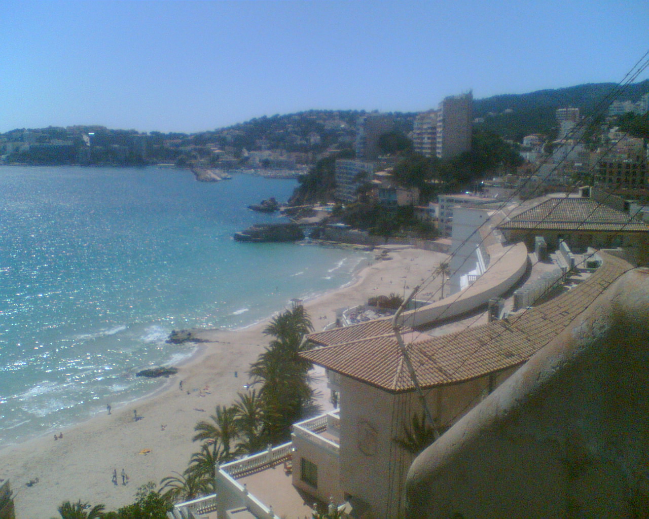 Foto fra Cala Mayor, Spania – View Playa Cala Mayor - panoramio