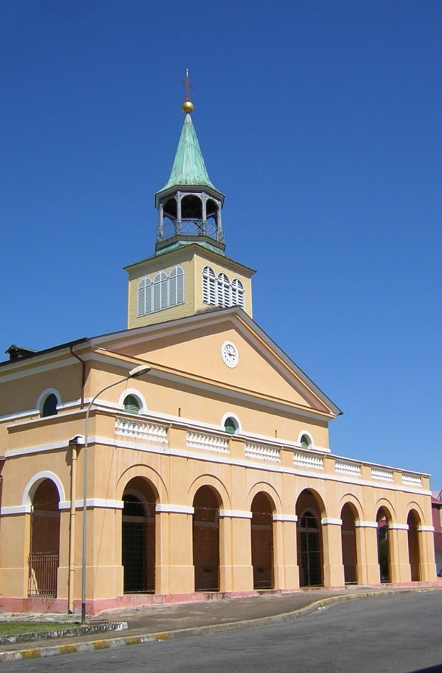 Foto fra Cayenne, Fransk Guyana – Cathédrale Saint-Sauveur de Cayenne en Guyanne