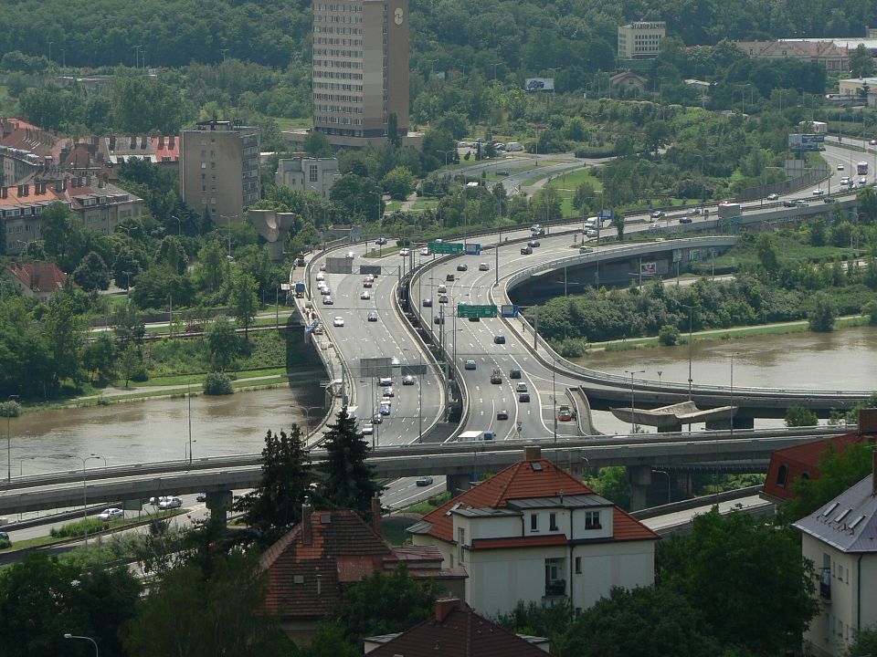 Foto fra Prague, Tsjekkia – Barrande bridge