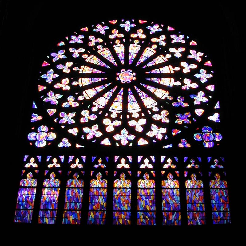 Foto fra Saint-Malo, Frankrike – Saint-Malo cathedral window