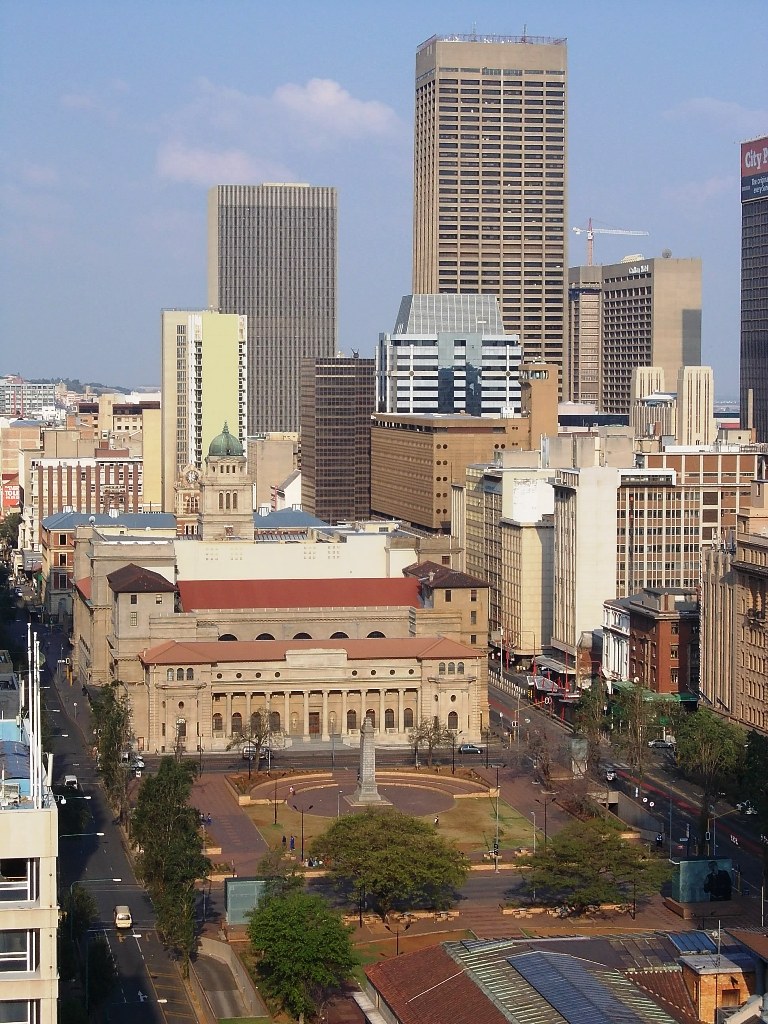Foto fra Johannesburg, Sør-Afrika – Back of City Hall Complex