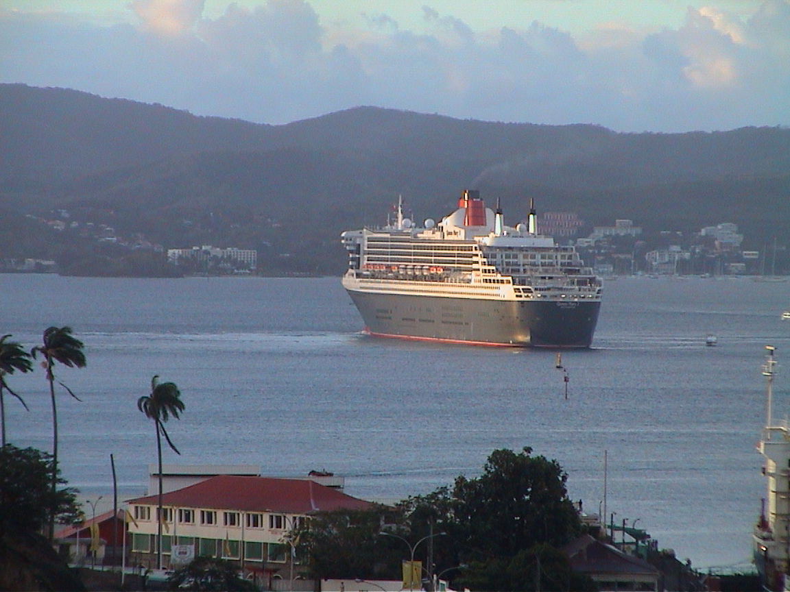 Foto fra Fort-de-France, Martinique – Queen Mary 2 FdF