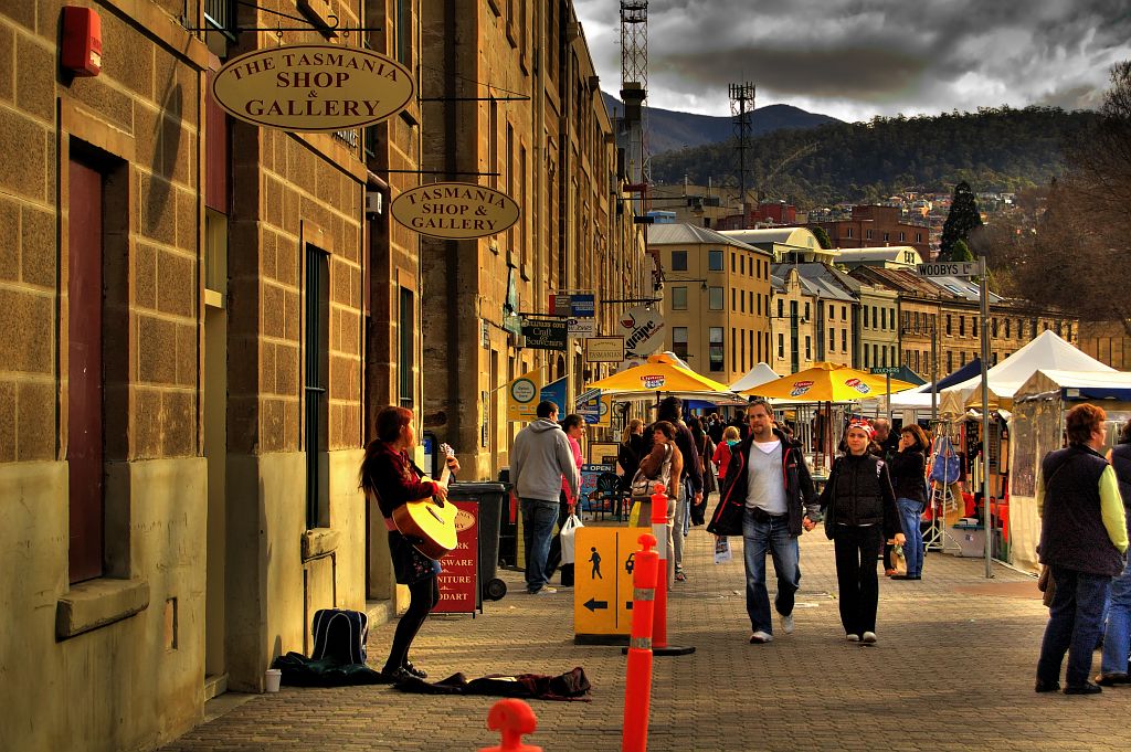 Foto fra Hobart - Salamanca Palace, Australia – Salamanca Market Hobart Tasmania
