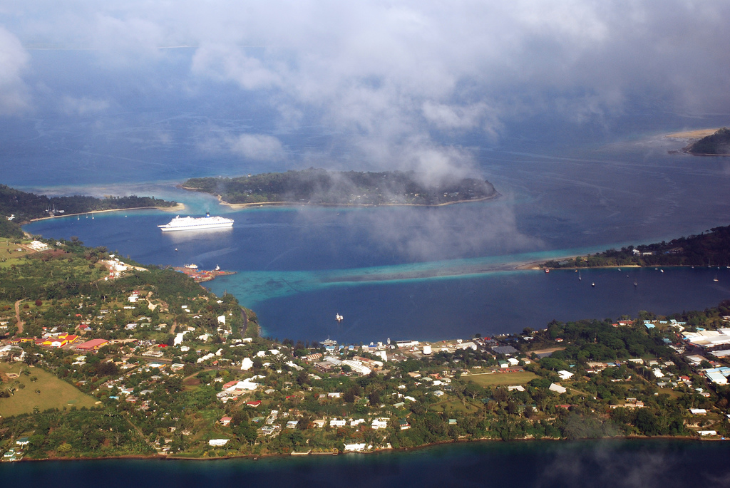 Foto fra Port Vila, Vanuatu – Port Vila aerial