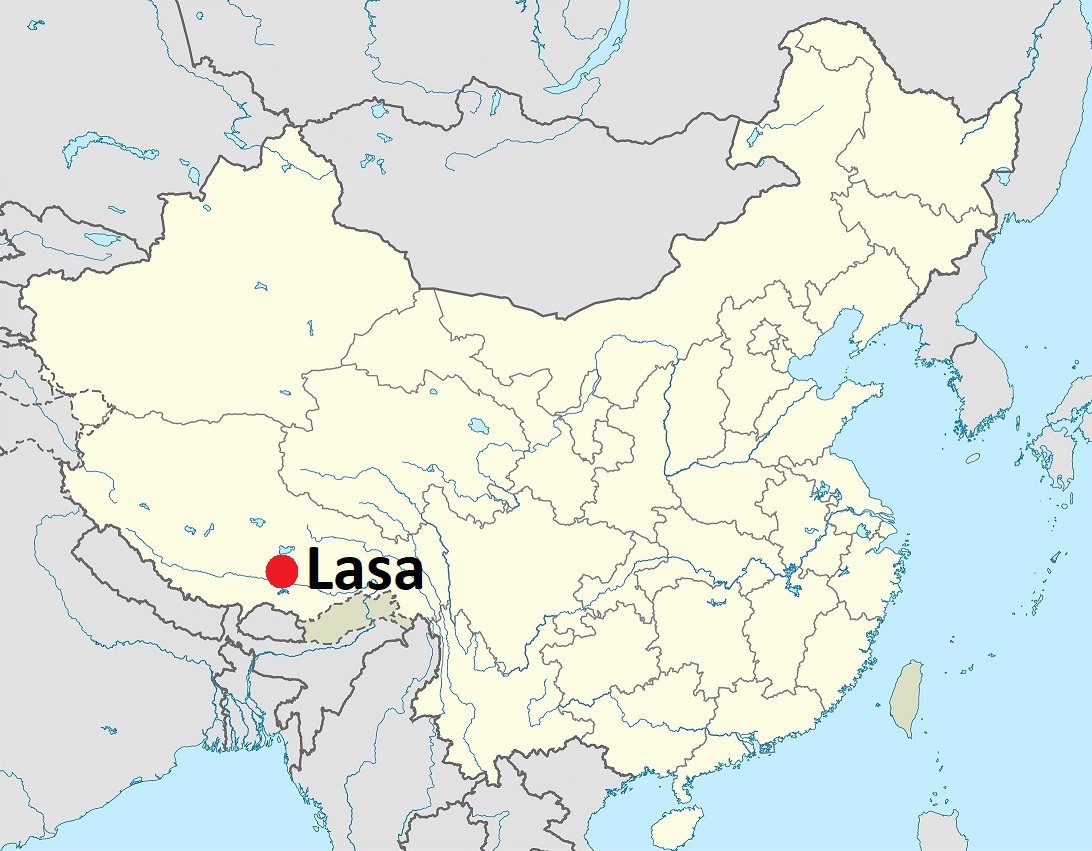 Tibet - Lhasa i Kina