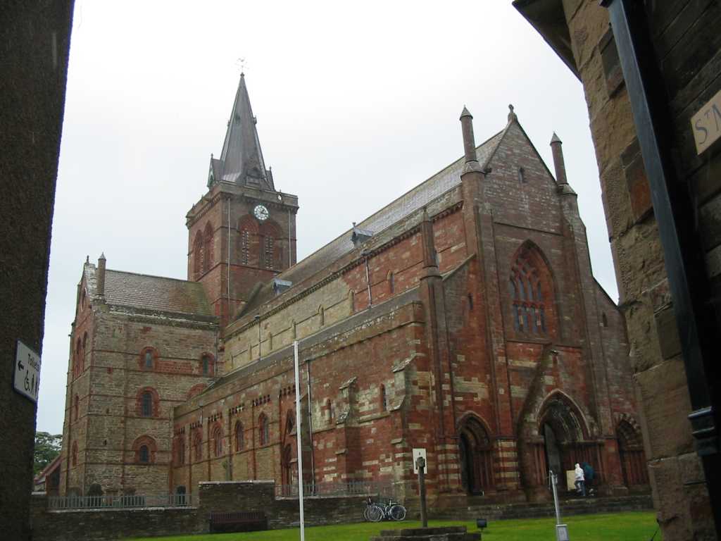 Foto fra Orkney Islands, Skottland – Kirkwall cathedral