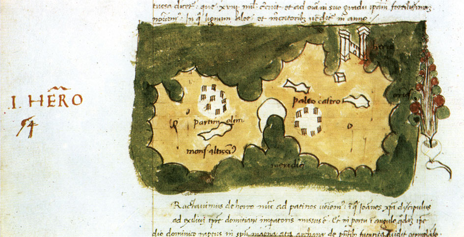 Foto fra Leros, Hellas – I Hero - Buondelmonti Cristoforo - 1420