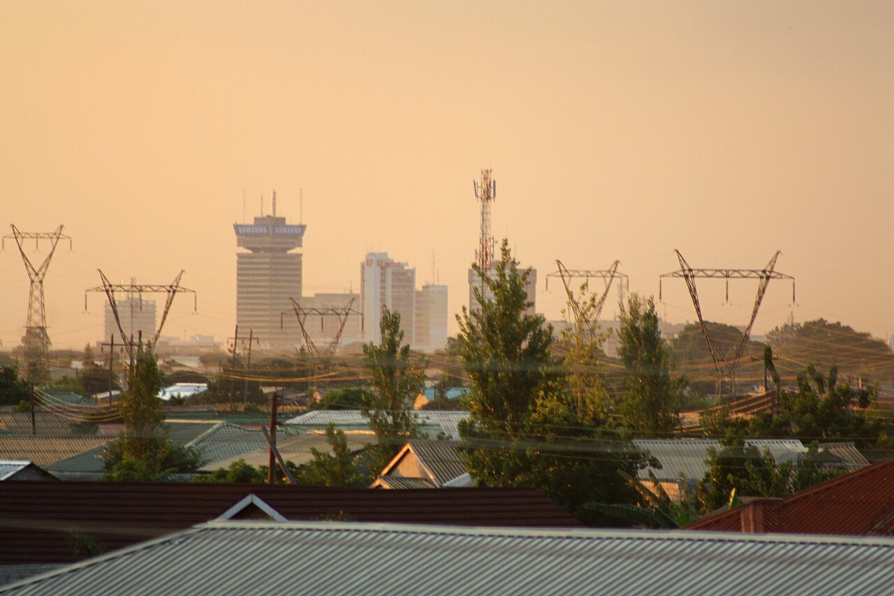 Foto fra Lusaka, Zambia – Lusaka (Zambia) at dusk.